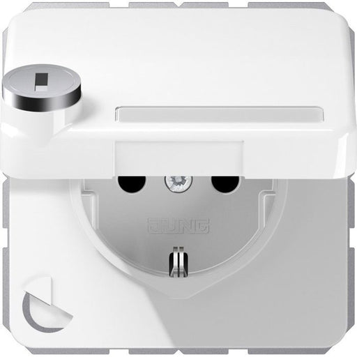 Jung - Steckdose SCHUKO-Steckdose 16A 250V CD 1520 NAKLSL WW m.Berührungsschutz