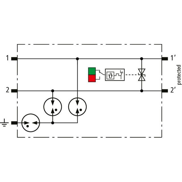 DEHN - Kombi-Ableiter für Informations-/MSR-Technik Kombi-Ableiter Schutzmodul BCO MOD ML2 BDHC5A24
