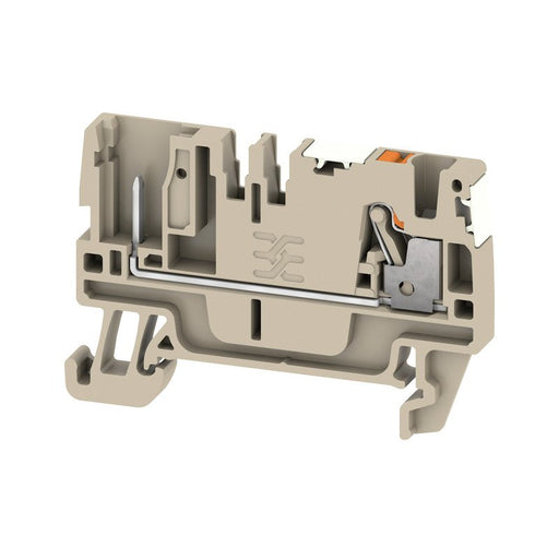 Weidmüller - Durchgangs-Reihenklemme Klemme APGTB 2.5 FT 2C/1 DL PUSH IN, 2.5 mm² − 100 Stück