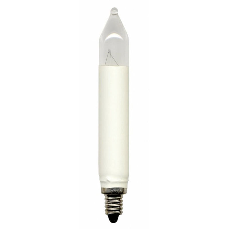 Scharnberger+Hasenbein - Allgebrauchsglühlampe Kerzenform Kleinschaftkerze 11,5x70mm 57563 (VE3) E10 23V 3W