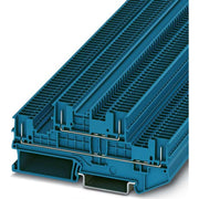 Phoenix Contact - Durchgangs-Reihenklemme Doppelstock-Klemme PTTB 1,5/S/4P BU − 50 Stück