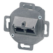 Mennekes - Kommunikationsanschlussdose Kupfer Daten-Anschlussdose 41452 2x RJ45 Cat.6