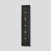 Siedle&Söhne - Montageelement für Türstation Gehäuse-Aufputz GA 612-6/1-01 DG Dunkelgrau-Glimmer