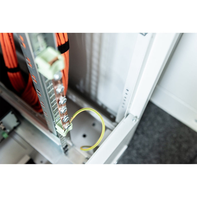 DIGITUS - Komponente für Erdung/Potentialausgleich (Schaltschrank) Potential-Ausgl.Schiene DN-19 EARTH