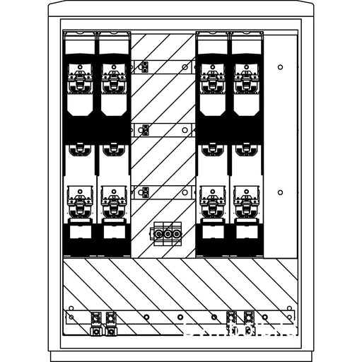 Elsta Mosdorfer - Zähler-Komplettschrank Wandlerschrank Freiluft WS814.N1.C1232 WS A850-1 N1