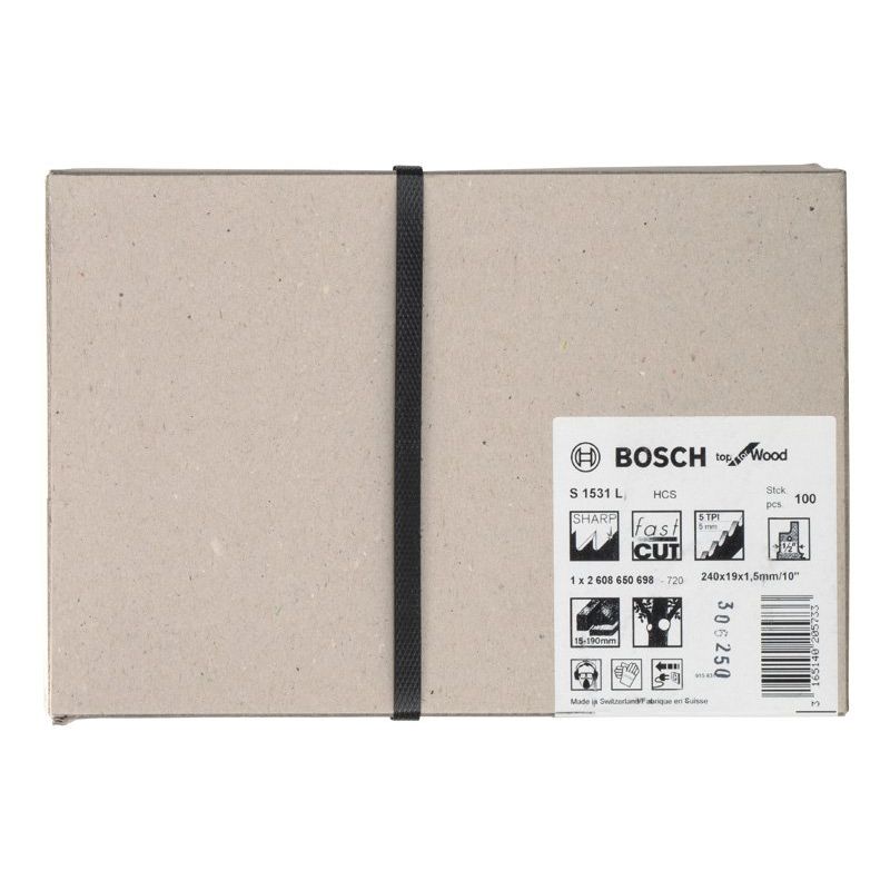 Bosch - Säbelsägeblatt Top for Wood, 100er-Pack 2608650698