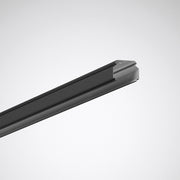 Trilux - Tragschiene für Lichtbandsystem Tragschiene 07650 L150 U E 05 schwarz − 1 Stück