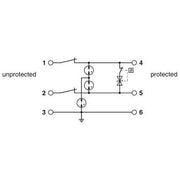 Phoenix Contact - Überspannungsableiter für Informations-/MSR-Technik Überspannungsschutzgerät 2906719