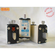 Siba - Messersicherung NH-Sicherungseinsatz 160A 2044813.160 NH00 gG 400V Isomet − 10 Stück