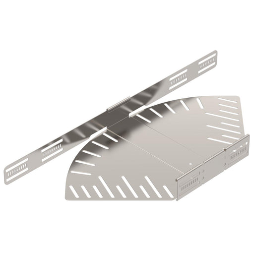OBO Bettermann - Bogen für Kabelrinne Bogen, winkelverstellbar RB W 630 A2 60x300 rostfrei