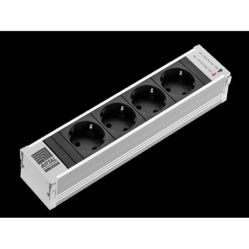 Rittal - Mehrfachsteckdose Einsteckmodul DK 7856.100 4xSchutzk.(D) − 1 Stück
