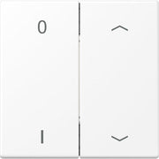 Jung - Sender/Fernbedienung für Installationsschalterprogramme Funk-Wandsender 4-Kanal ENO LS 995 P01 WWM schneeweiß matt