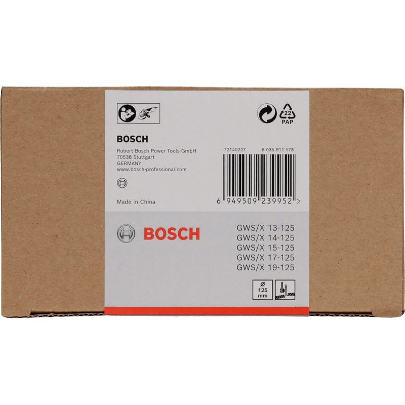 Bosch - Systemzubehör für Schleifen/Polieren (Akku/elektrisch/Druckluft) Schutzkombi-Haube zum 2608000756 Schneiden