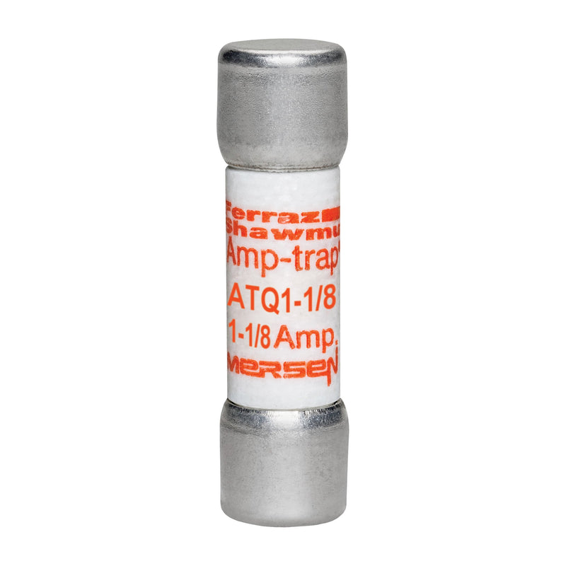 Mersen - Zylindrische Sicherung Sicherungseinsatz Midget ATQ1-1/8 ATQ 10x38 1,125A T − 10 Stück