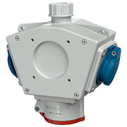 Mennekes - CEE-Steckdosen-Kombination (IEC 60309) DELTA-BOX 92915 CEE16A5P,2xSchuko
