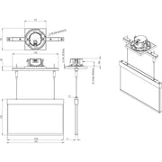 RP-Technik - Sicherheitsleuchte Rettungszeichenleuchte AMEC009 ZB, Piktoset