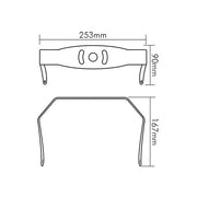 Nobile - Mechanisches Zubehör/Ersatzteile für Leuchten Wandbefestigungsbügel 1740021611