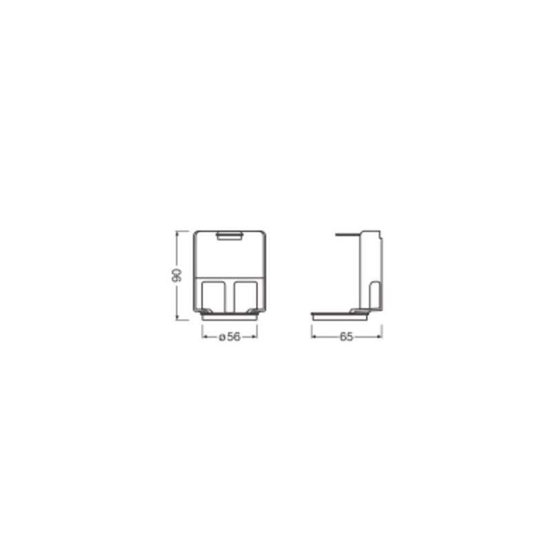 Ledvance - Mechanisches Zubehör/Ersatzteile für Leuchten Lampenschirm HQLLEDP2000 LP.SHADE