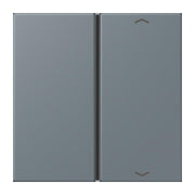 Jung - Abdeckung/Bedienelement für Installationsschalterprogramme Taste 1fach m. Pfeilsymb. LC 401 TSAP 251 gris 59