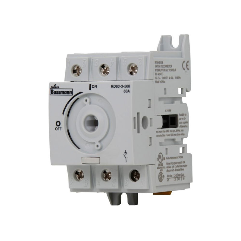 Eaton - Leitungsschutzschalter Schalter RD63-3-508 AC 600 V