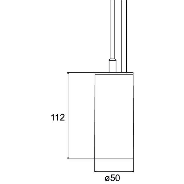Brumberg Leuchten - Pendelleuchte LED-Pendelleuchte direkt 88862184 Pendellänge 5m