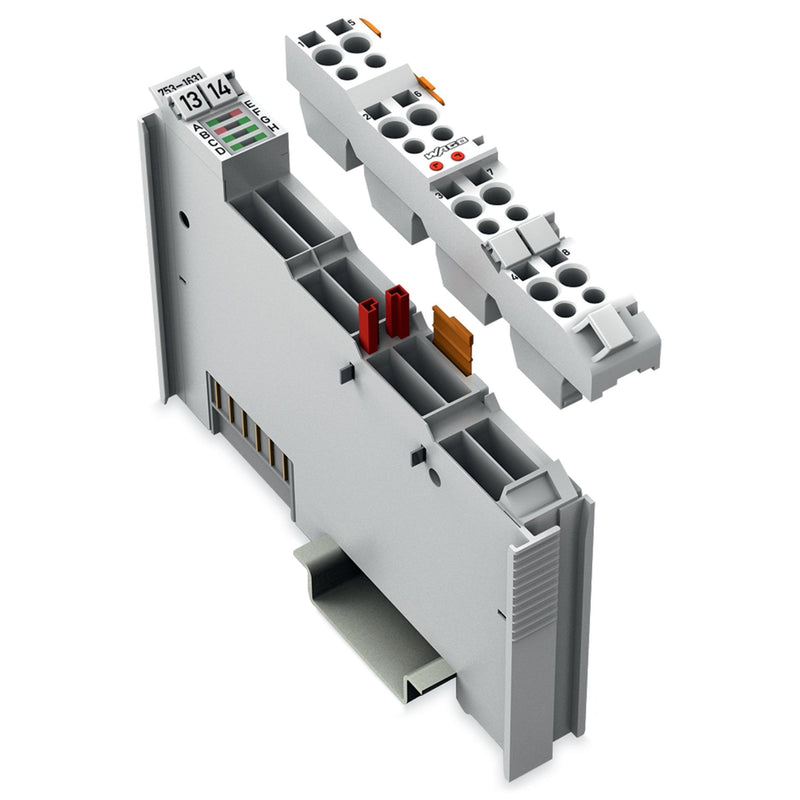 WAGO - Feldbus, Dez. Peripherie - Kommunikations-Modul SMI-Master 753-1631 Vo,DC 24 V,lichtgrau