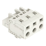 WAGO - Kabelsteckverbinder für Leiterplattensteckverbinder 1-Leiter-Federleiste 721-203/008-000 CAGECLAMP 2,5mm²,lgr − 100 Stück