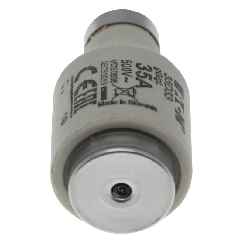 Eaton - D-Sicherungseinsatz Sicherungseinsatz Nieders. SICHERUNG-#35D33 35A AC 500V 100kA − 5 Stück