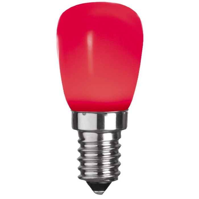 Scharnberger+Hasenbein - LED-Lampe/Multi-LED LED-Birnenlampe 27x59mm 30882 E14 230V rot