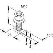 Niedax - Hammerkopfschraube HM 310/30