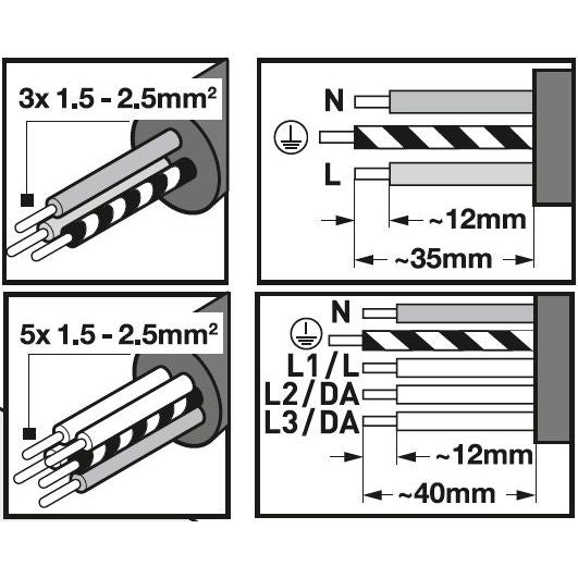 Ledvance - Decken-/Wandleuchte LED-Feuchtraumleuchte DPMAX1500S52W840VW69 840, IP69, 1,5m