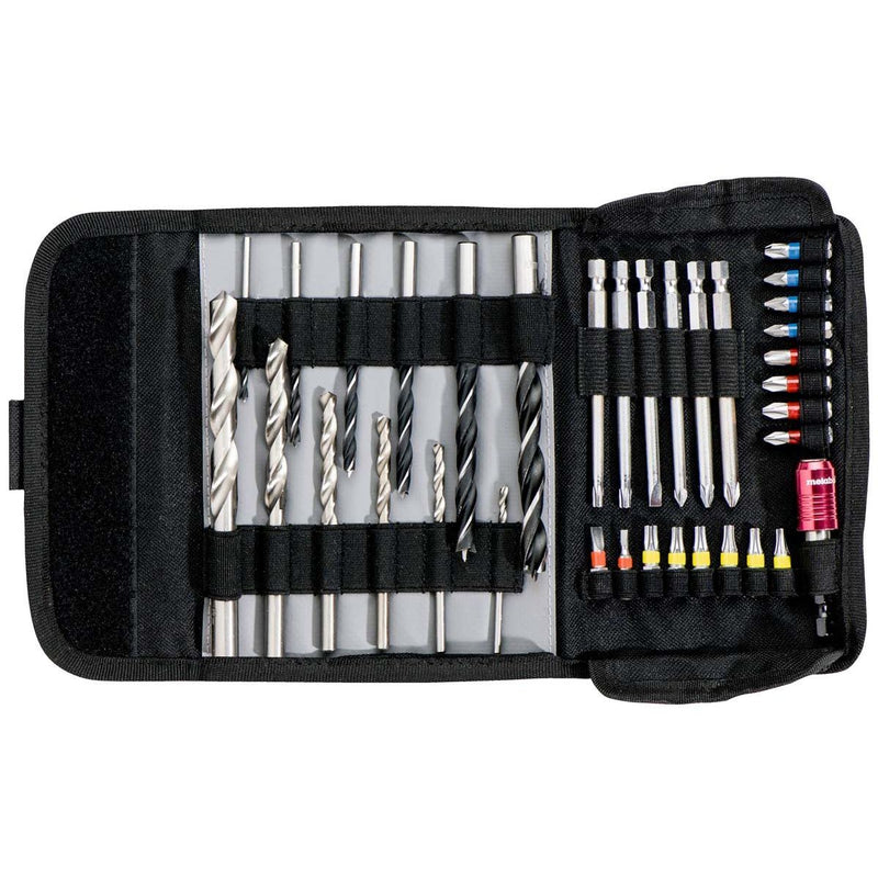 Metabowerke - Bit-Set Bit- u. Bohrer-Rolltasche 626725000 SP, 35-tlg