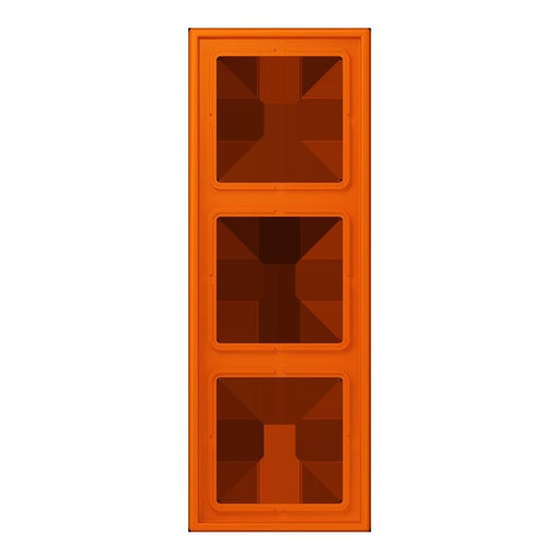 Jung - Abdeckrahmen Rahmen 3-fach LC 983 224 orange