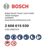 Bosch - Trenn-/Schleifscheibe Diamanttrennscheibe Eco 2608615030 For Universal D: 180