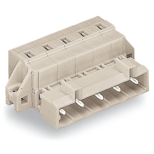 WAGO - Kabelsteckverbinder für Leiterplattensteckverbinder 1-Leiter-Stiftleiste 723-612/019-000 CAGECLAMP,2,5mm²,lgr − 10 Stück