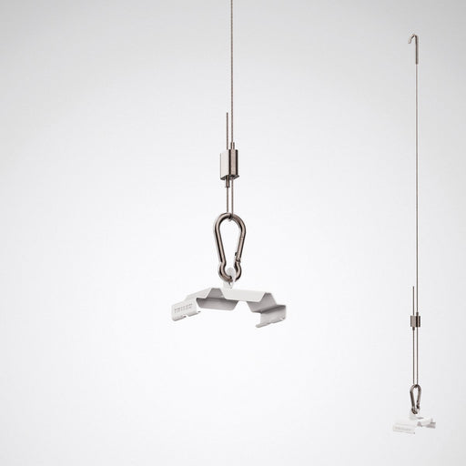 Trilux - Mechanisches Zubehör/Ersatzteile für Leuchten Seilabhängung A01DSXT/5000 078 01 weiß