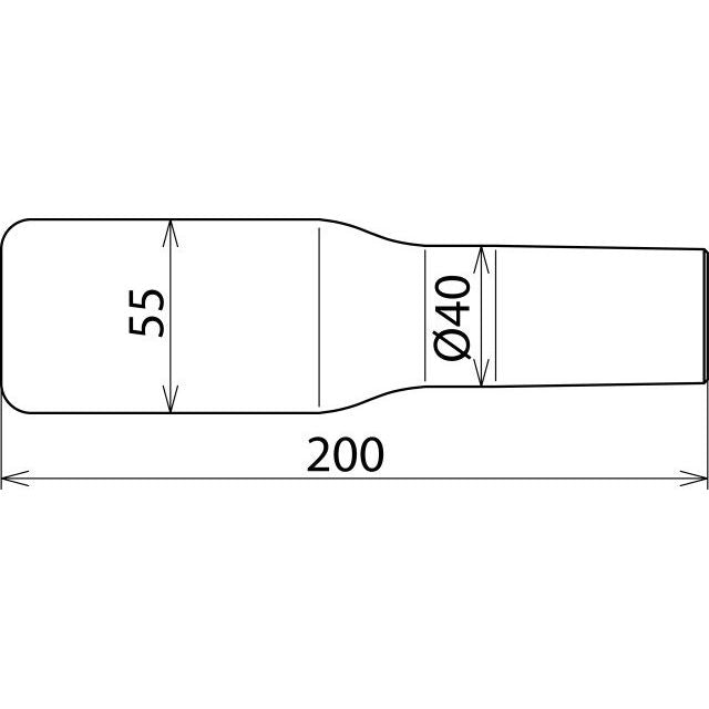 DEHN - Zubehör/Ersatzteile für Sicherheitsgeräte Flachdüse FD 55 NS D 40/B 55 mm