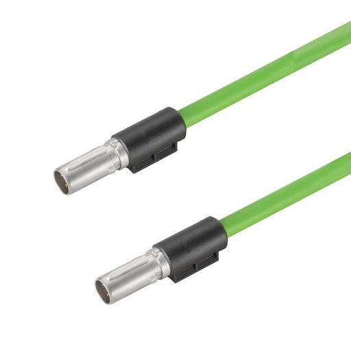 Weidmüller - Patchkabel Kupfer Industrie Einsatz HDCXX5E02MMSXXXX0100 Kabellänge:1m,Cat.5e − 1 Stück