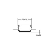 Brumberg Leuchten - Mechanisches Zubehör/Ersatzteile für Leuchten Einbauring 82042170 weiß