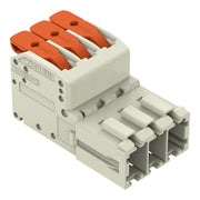 WAGO GmbH & Co. KG - Ein- und mehrpolige Klemmenleiste 1-Leiter-Stiftleiste 831-1203 Push-inCAGECLAMP,lgr − 24 Stück