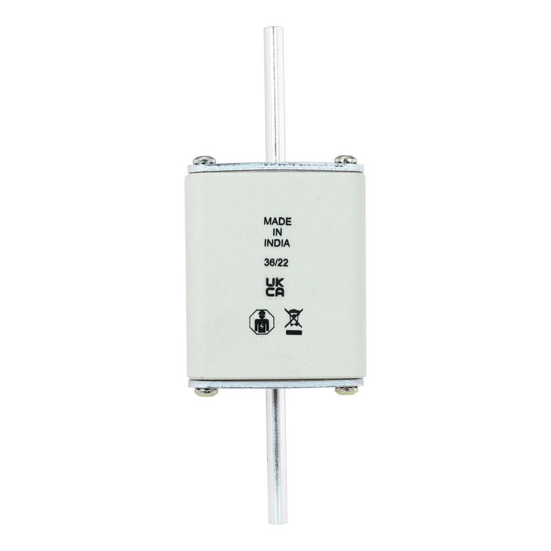 Eaton - Messersicherung Sicherungseinsatz Nieders. NH FUSE 35#355NHG03B 355A AC 500V 120kA − 3 Stück