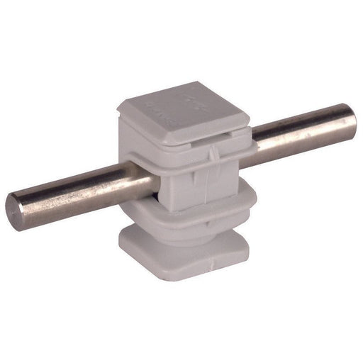 DEHN - Leitungshalter für Blitzschutz Leitungshalter grau LH DS 8 H16 IGM8 GR H 16mm f. Rd 8mm M8