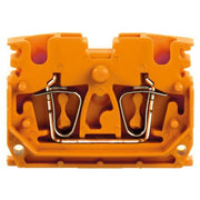 Weidmüller - Durchgangs-Reihenklemme Klemme ZDUB 2.5-2/2AN/DM OR Federanschl.,2.5mm² − 100 Stück