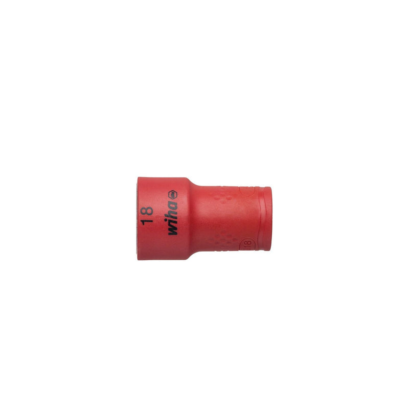 Wiha - Sechskant-Einsatz für Steckschlüssel Steckschlüsseleinsatz iso 246208 18mm x3/8"