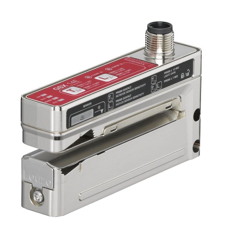 Leuze - Ultraschall Einweg-Schranke Ultraschall Gabelsensor GSX14E/LWT.3-M12V