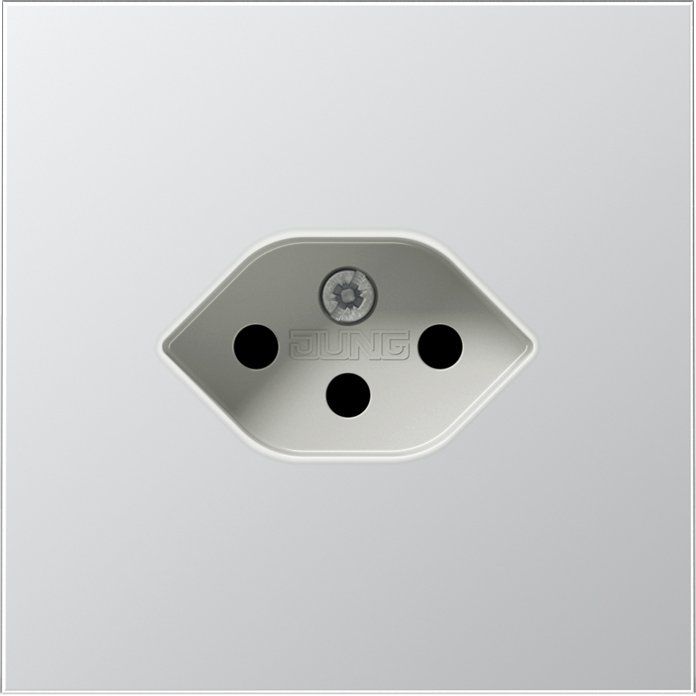 Jung - Abdeckung/Bedienelement für Installationsschalterprogramme Zentralplatte AL 1520-13 SEVPL