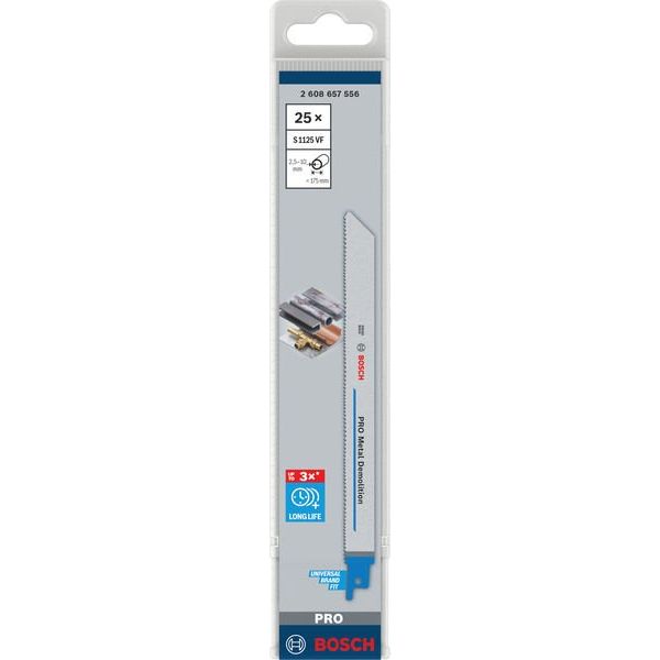 Bosch - Säbelsägeblatt PRO Metal Demolition 2608657556 S1125VF