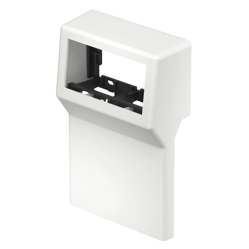 OBO Bettermann - Geräteträger für Sockelleistenkanal Geräteträger SL SL GT110M45 rws 2-fach 110 Modul 45