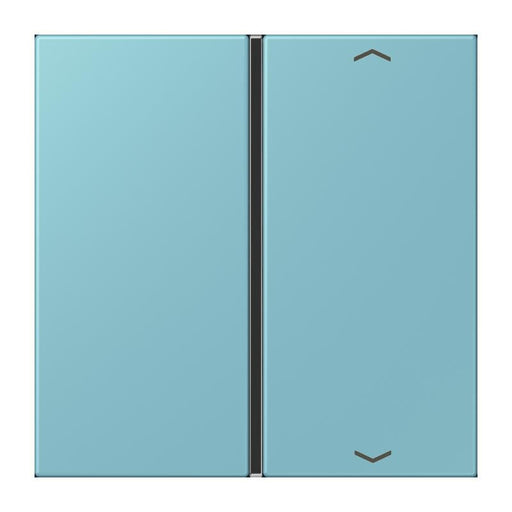 Jung - Abdeckung/Bedienelement für Installationsschalterprogramme Taste 1fach m. Pfeilsymb. LC 401 TSAP 213 ceruleen moyen