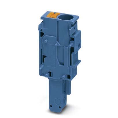 Phoenix Contact - Reihenklemmen-Steckadapter Stecker PP-H 4/ 1-R BU 1-pol., 0,2qmm-6qmm − 50 Stück